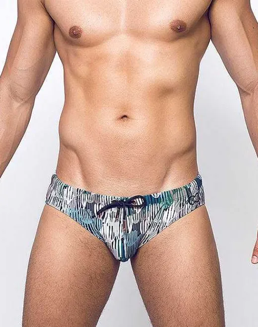 2EROS Swimwear^V10 Print Swimwear-Torch