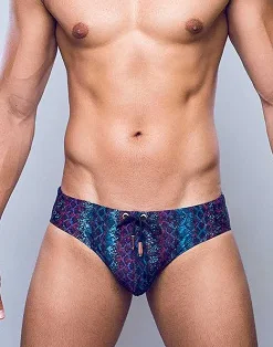 2EROS Sustainable Beachwear^V10 Print Swimwear-Viper