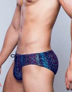 2EROS Sustainable Beachwear^V10 Print Swimwear-Viper