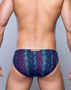2EROS Sustainable Beachwear^V10 Print Swimwear-Viper