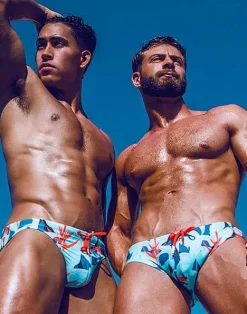2EROS Swimwear^V20 Swim Brief-Caribbean Twist