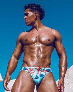 2EROS Swimwear^V20 Swim Brief-Caribbean Twist
