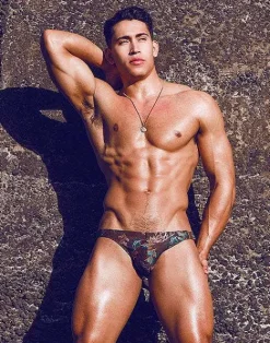 2EROS Sustainable Beachwear^Vb20 Blk Label Swim Brief